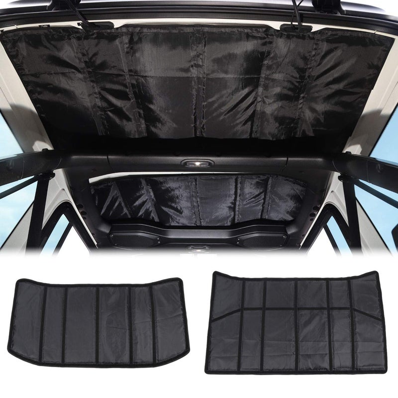 RT-TCZ for Jeep JLU Ceiling Liners Insulation, Headliner Roof Panels for Jeep Wrangler JLU 2018-Present 4-Door Headheater Pad - Image 4